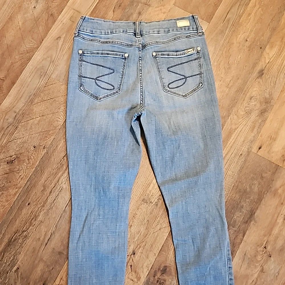 👖SEVEN 7 DISTRESSED SKINNY JEANS 👖